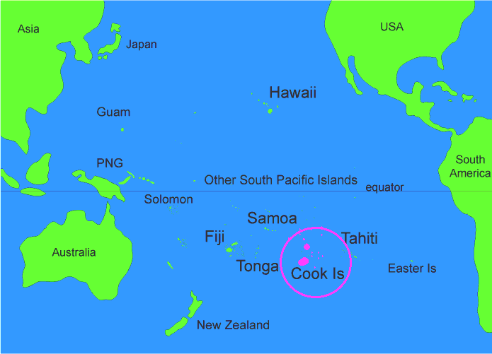 Cook Islands South Pacific