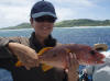 ladies love to fish also, aitutaki fishing