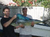 aitutaki fishing, 26lb Mahi Mahi, yummy